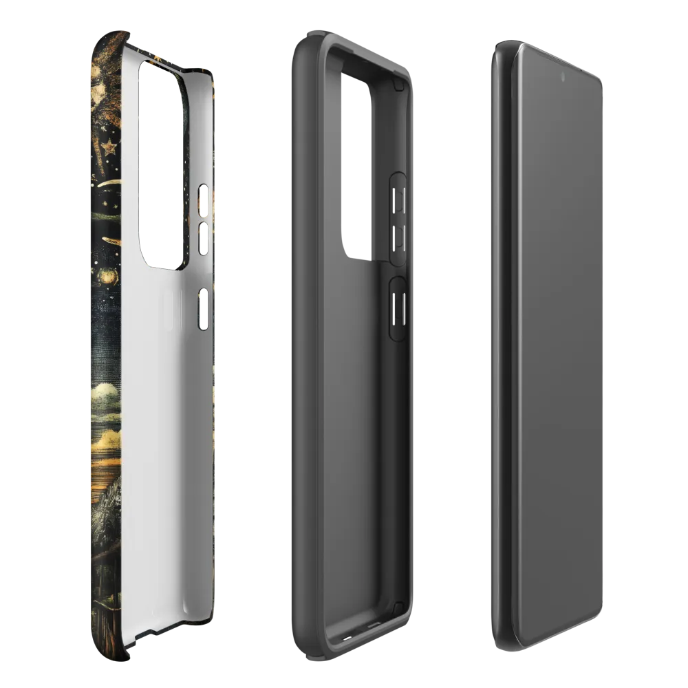 Cosmic Curiosity: A Journey Beyond Earth | Phone Case |  S21 Ultra | Tough Case | Matte