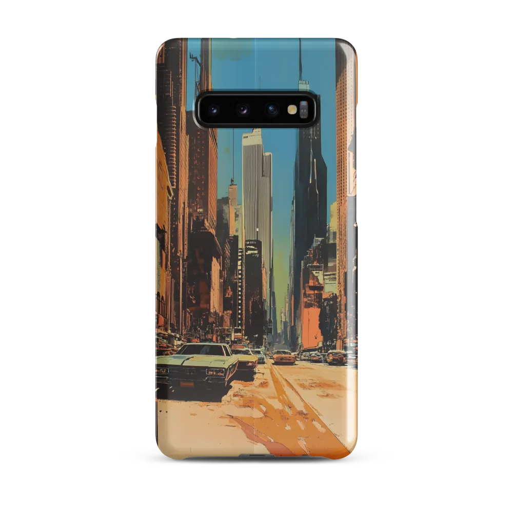 Urban Symphony: A Journey Through Skyscrapers | Phone Case |  S10 Plus | Snap Case | Glossy