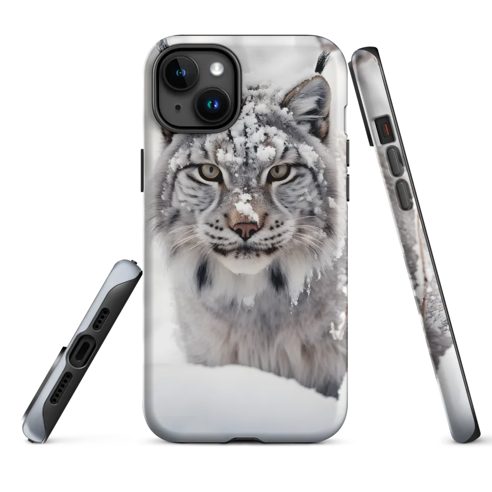 Whispers of Winter: The Lynx in Snow