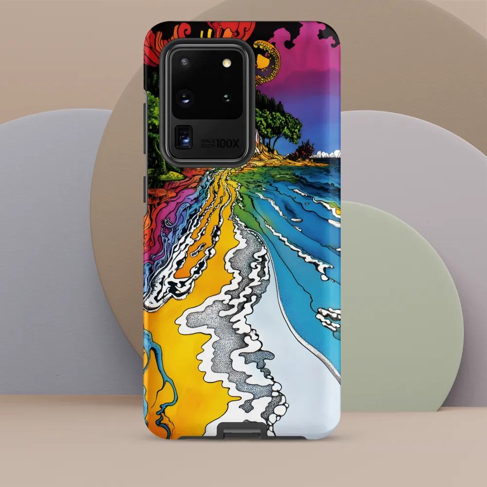 Ethereal Flow: A Psychedelic Landscape
