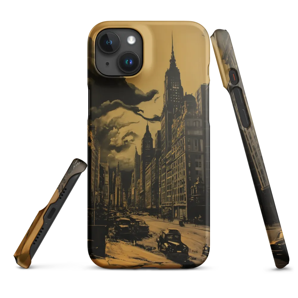 Echoes of a Forgotten Skyline | Phone Case |  15 Plus | Snap Case | Matte