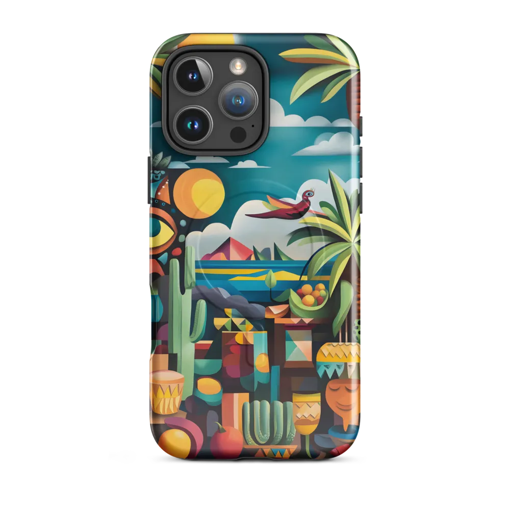 Whimsical Oasis | Phone Case |  16 Pro Max | MagSafe® Tough Case | Glossy