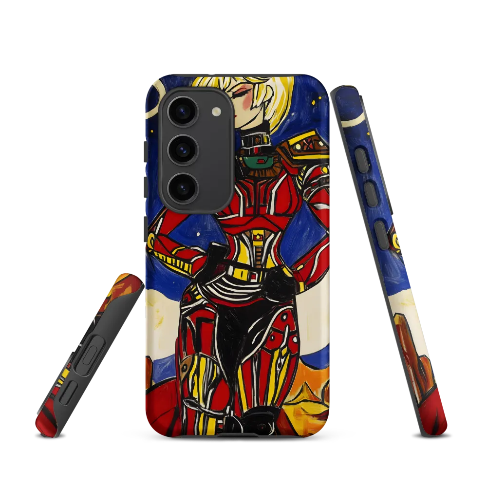 The Defiant Warrior | Phone Case |  S23 | Tough Case | Matte