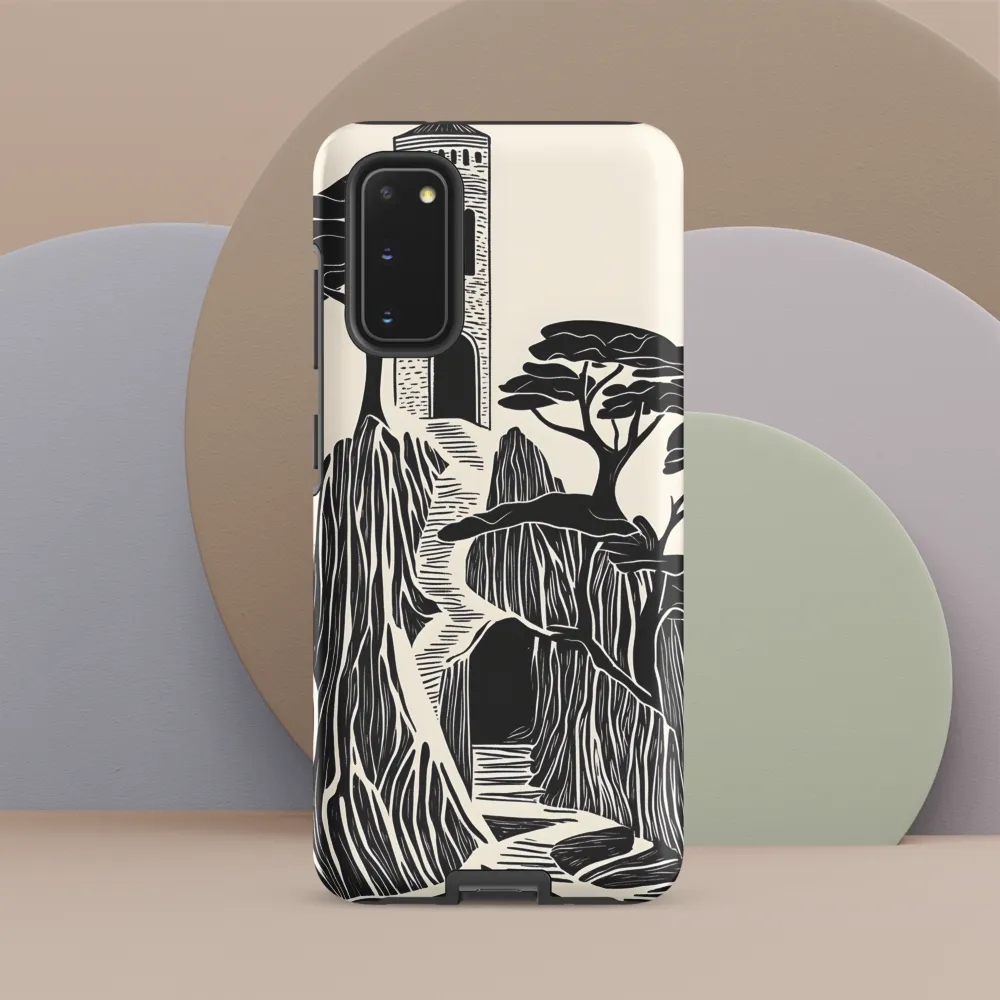 Echoes of a Mystical Tower | Phone Case |  S20 | Tough Case | Matte
