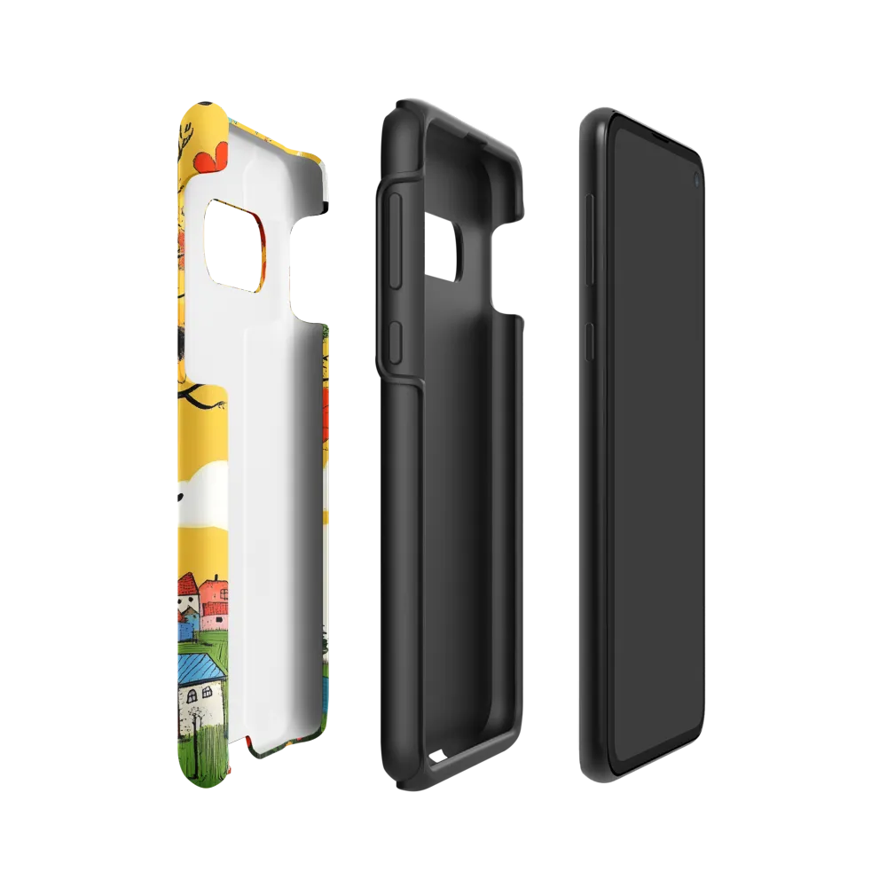 Whimsical Blooms of Life | Phone Case |  S10e | Tough Case | Matte