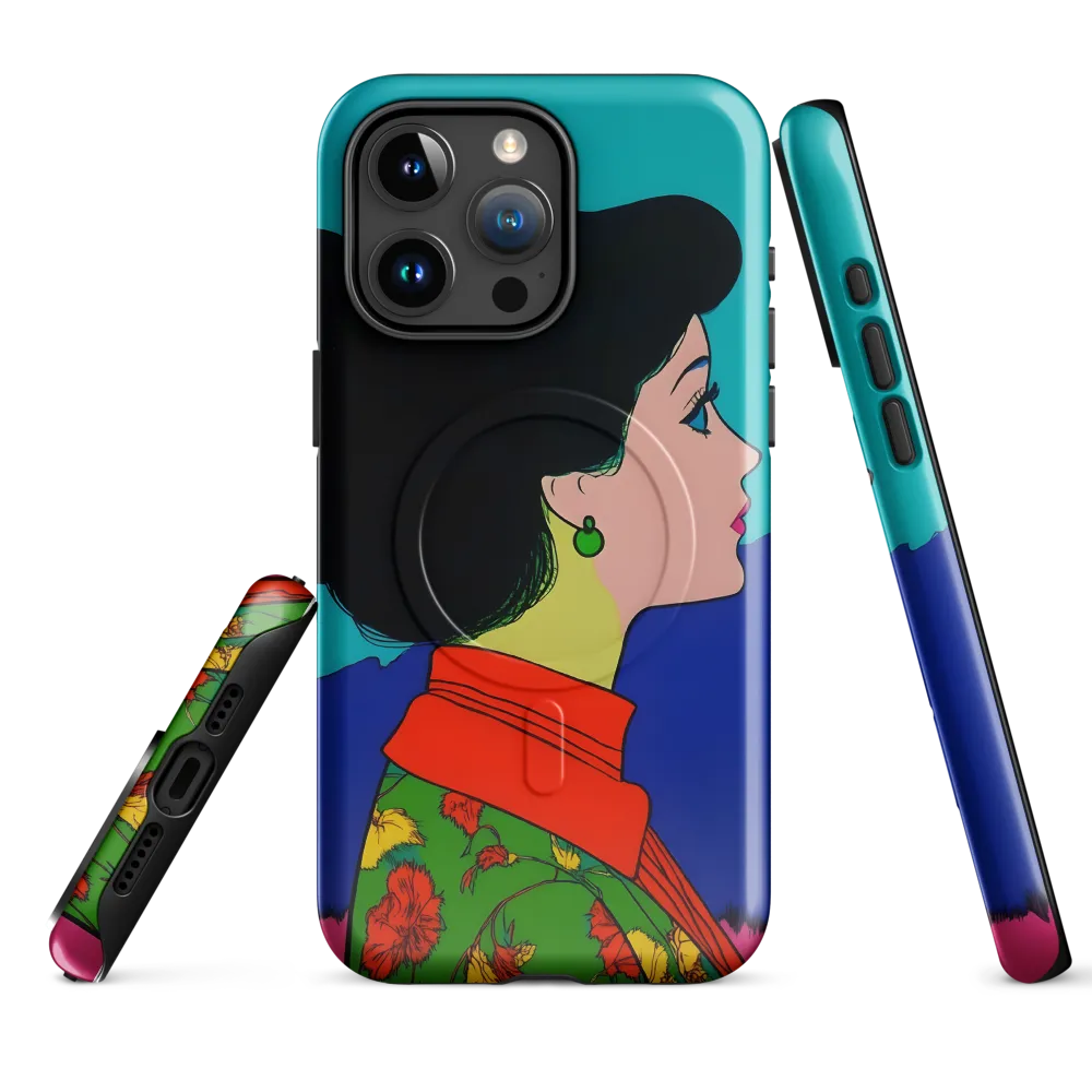 Whispers of Color: A Pop Art Portrait