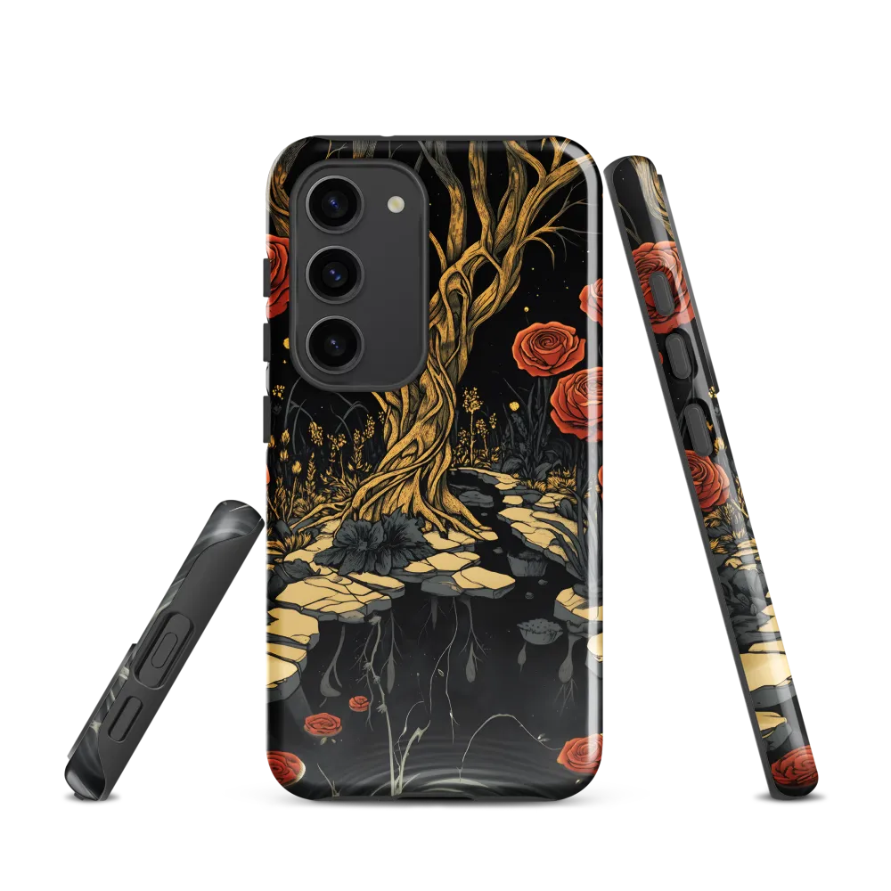 Whispers of the Enchanted Garden | Phone Case |  S23 | Tough Case | Glossy