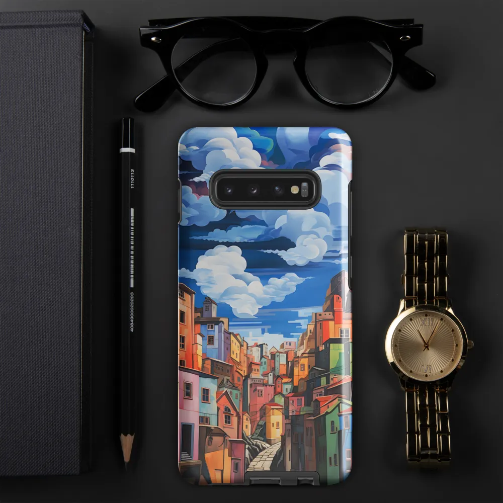 Whimsical Heights: A Vibrant Cityscape