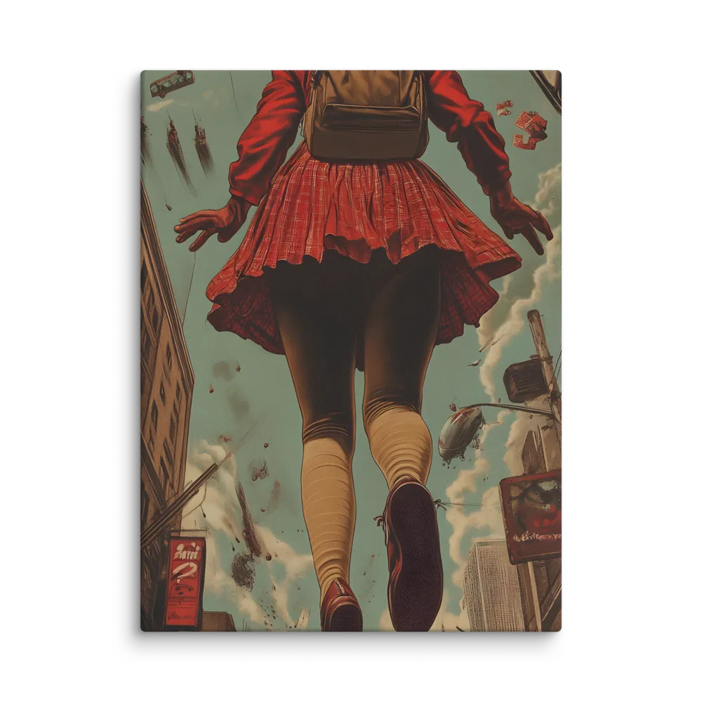 Flight of the Urban Dreamer | Canvas | 18″×24″