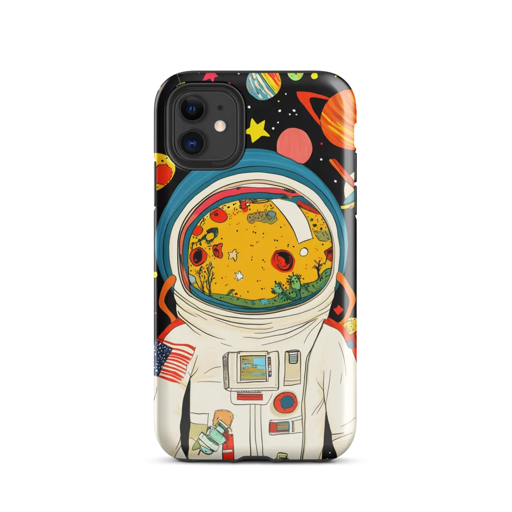 Cosmic Curiosity: Journey Within the Helmet