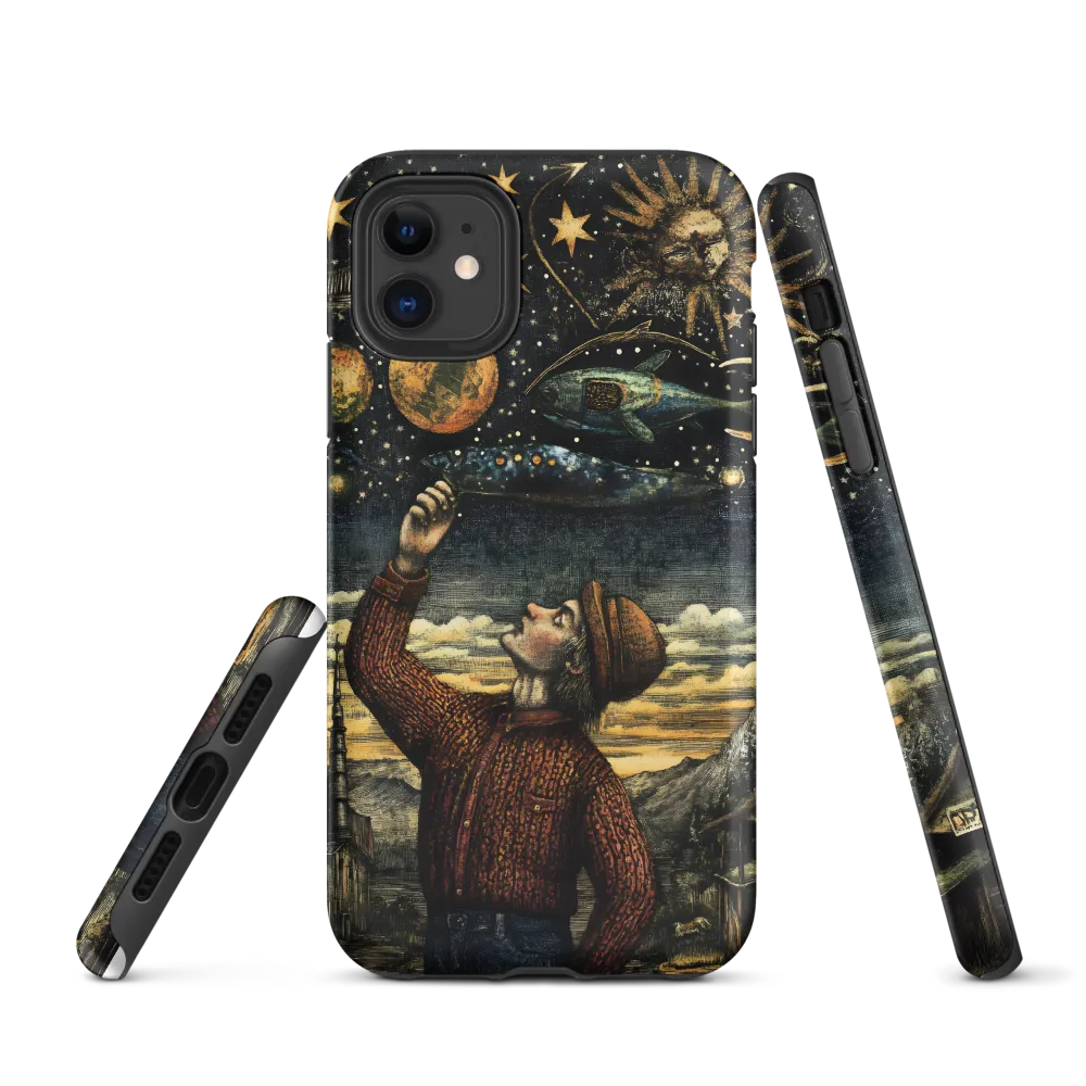 Cosmic Curiosity: A Journey Beyond Earth | Phone Case |  11 | Tough Case | Matte