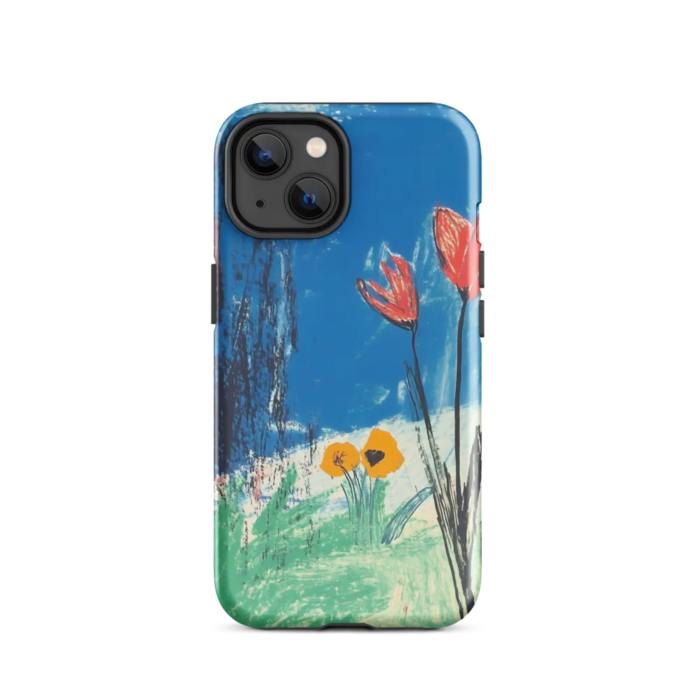 Joyful Blossoms in Blue