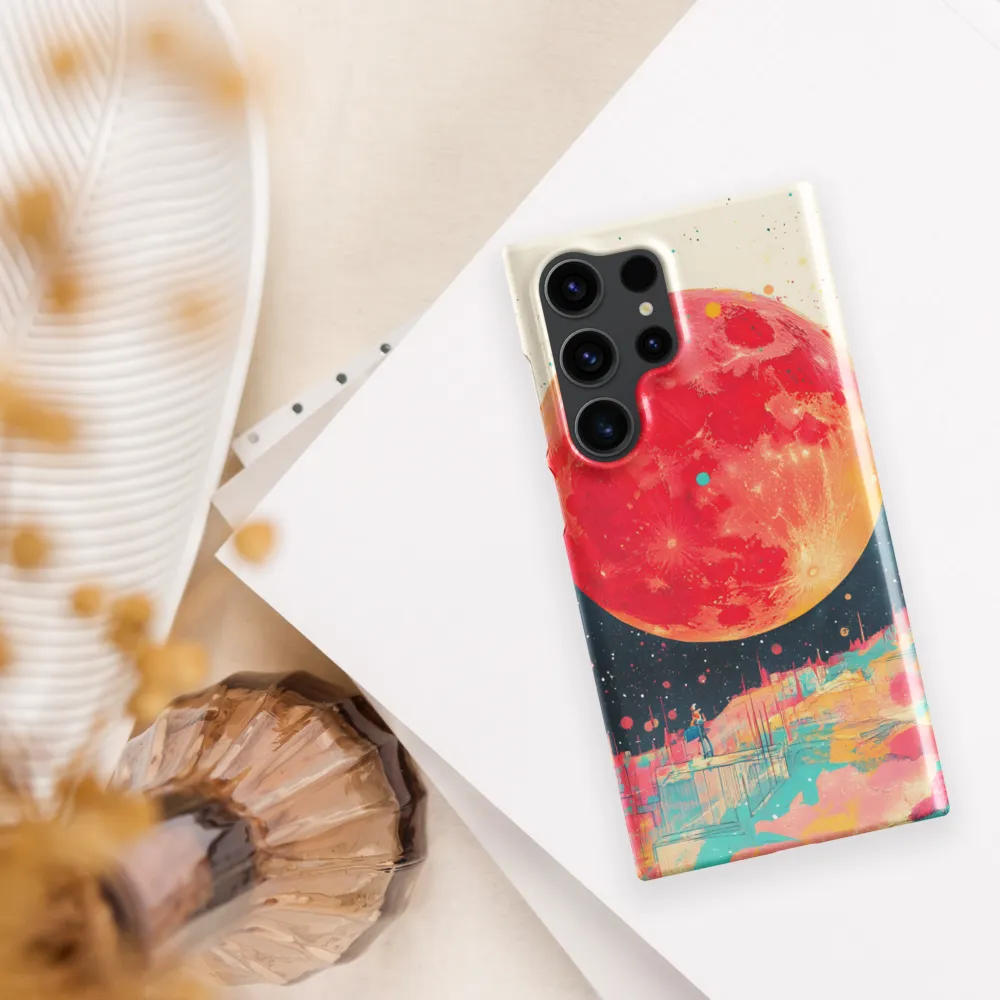 Crimson Dreams: A Lunar Exploration