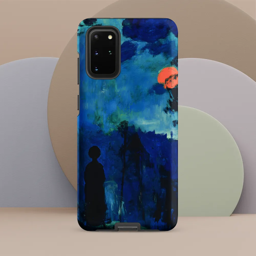 Solitude in Blue | Phone Case |  S20 Plus | Tough Case | Matte