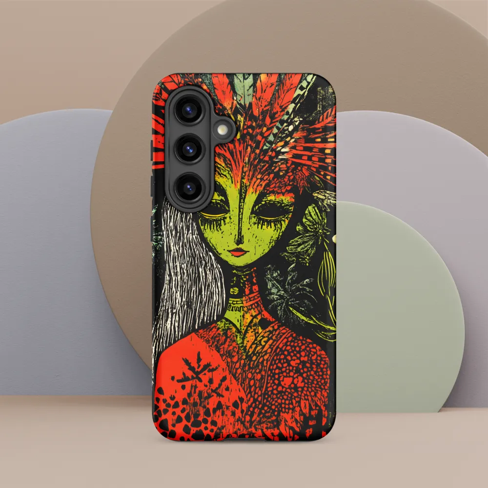 Mystical Flora: A Surreal Portrait
