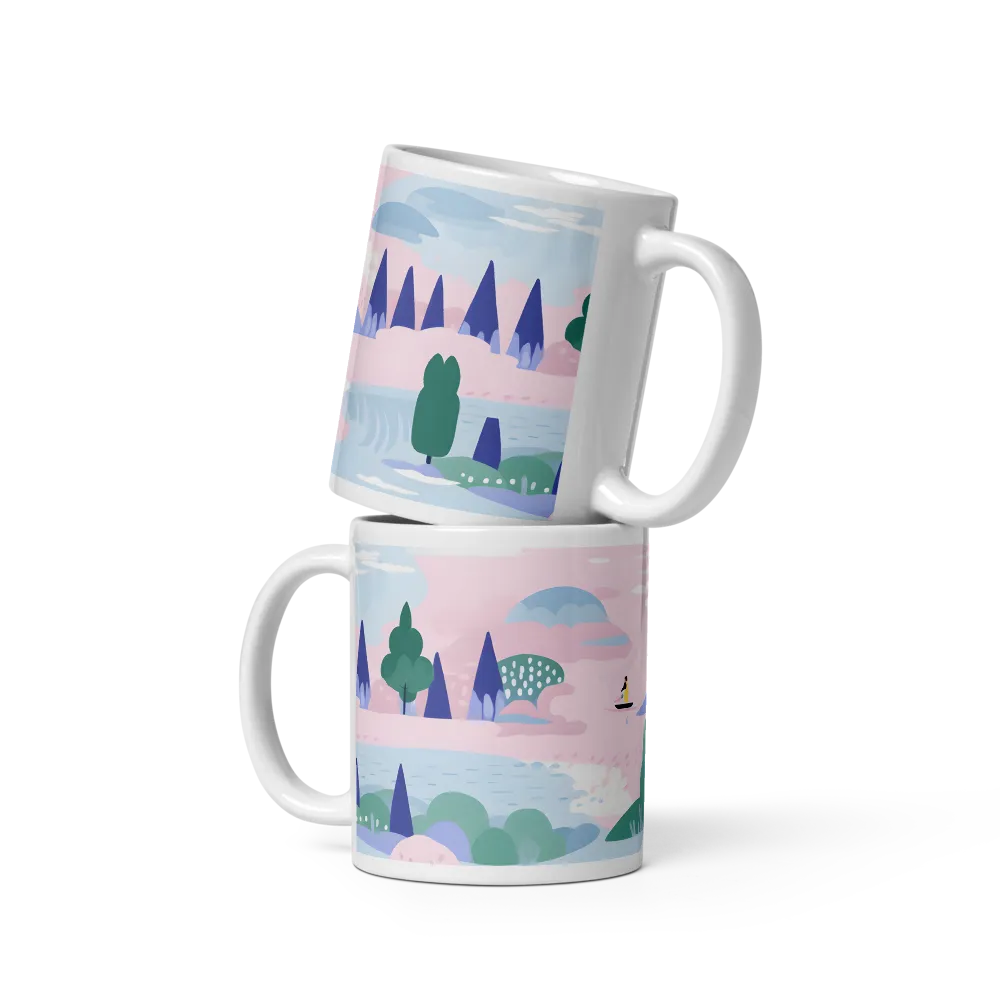 Whimsical Reflections: A Journey Through Landscapes | Mugs | Multiple Sizes & Colors