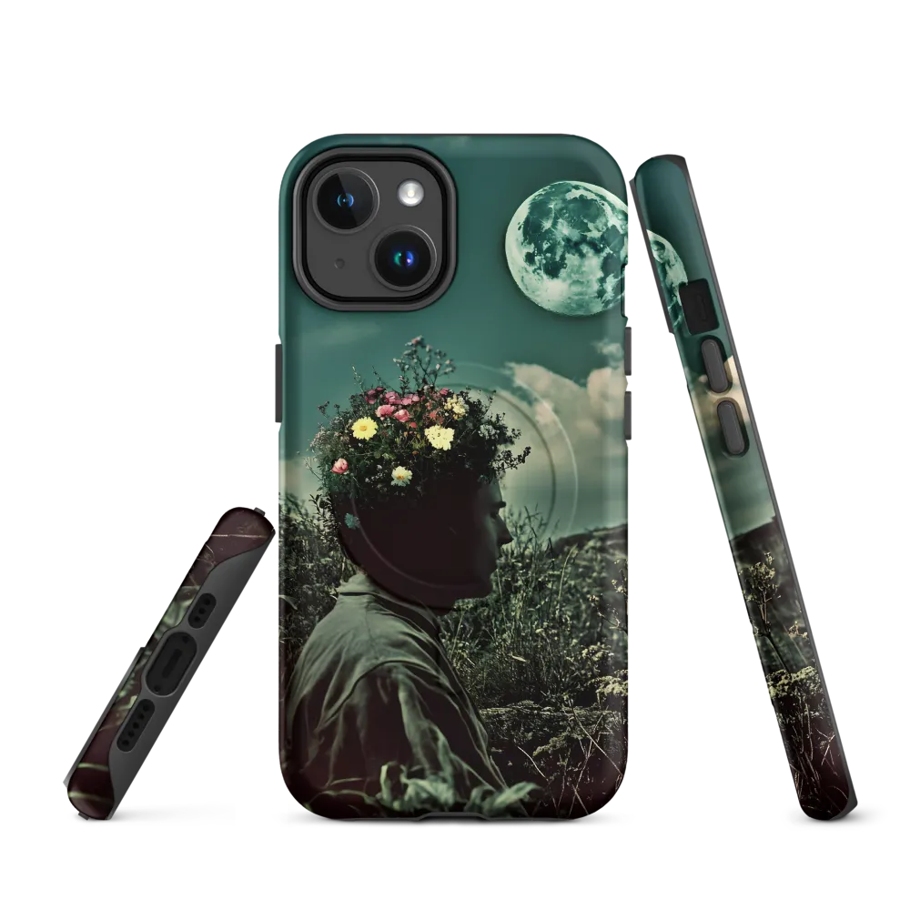 Moonlit Blossom | Phone Case |  14 | MagSafe® Tough Case | Matte