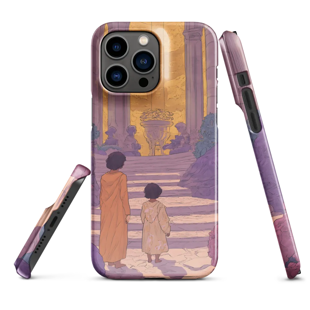Journey into the Light | Phone Case |  14 Pro Max | Snap Case | Glossy