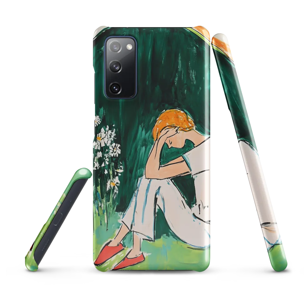 Silent Sorrow | Phone Case |  S20 FE | Snap Case | Glossy