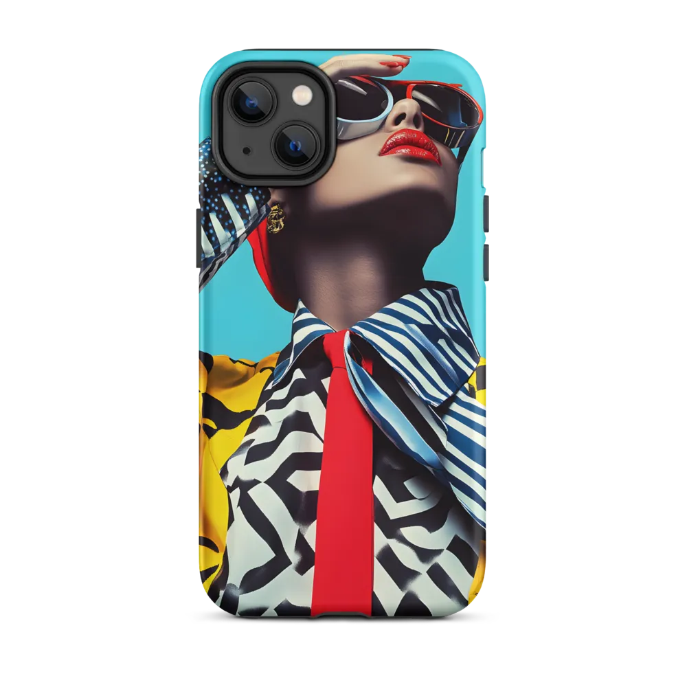 Chic Confidence in Bold Patterns