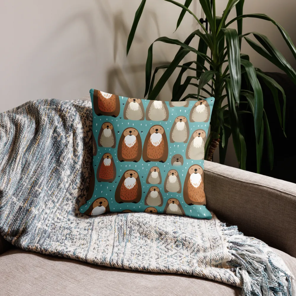 Whimsical Otter Pattern