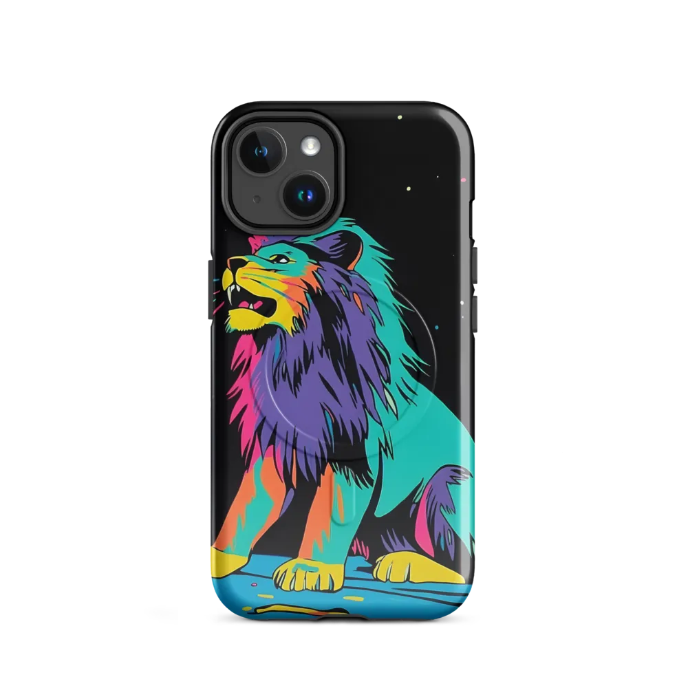 Roaring Colors: The Neon Lion