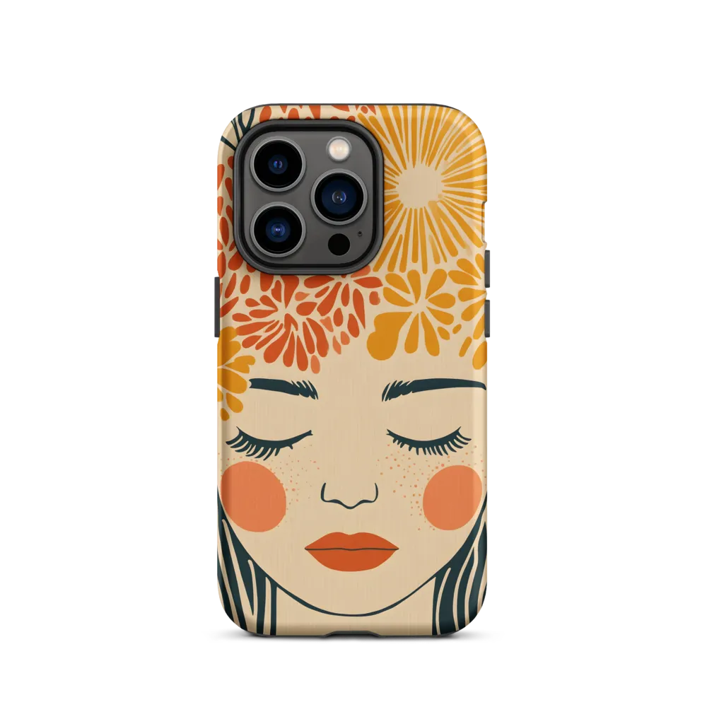 Serenity in Bloom | Phone Case |  14 Pro | Tough Case | Matte