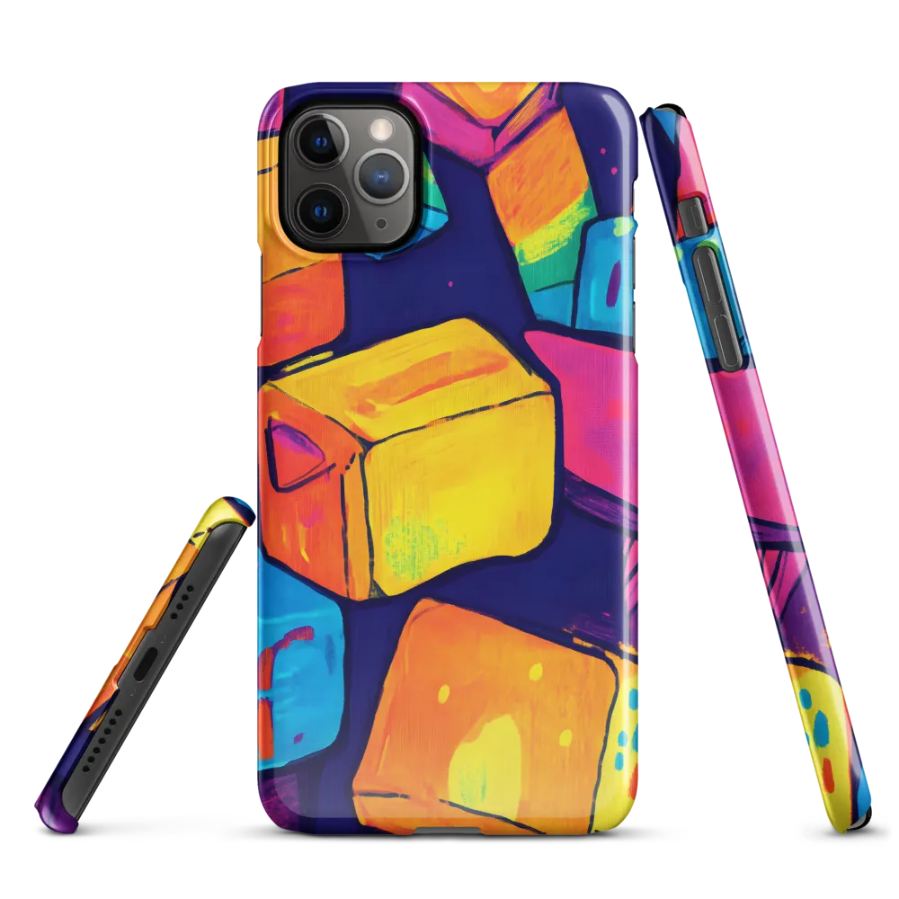 Vibrant Shapes of Joy | Phone Case |  11 Pro Max | Snap Case | Glossy