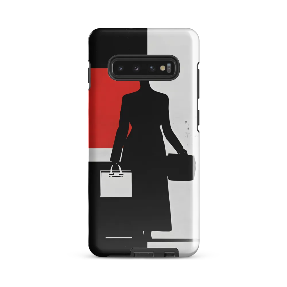 Silhouette of Elegance | Phone Case |  S10 Plus | Tough Case | Glossy