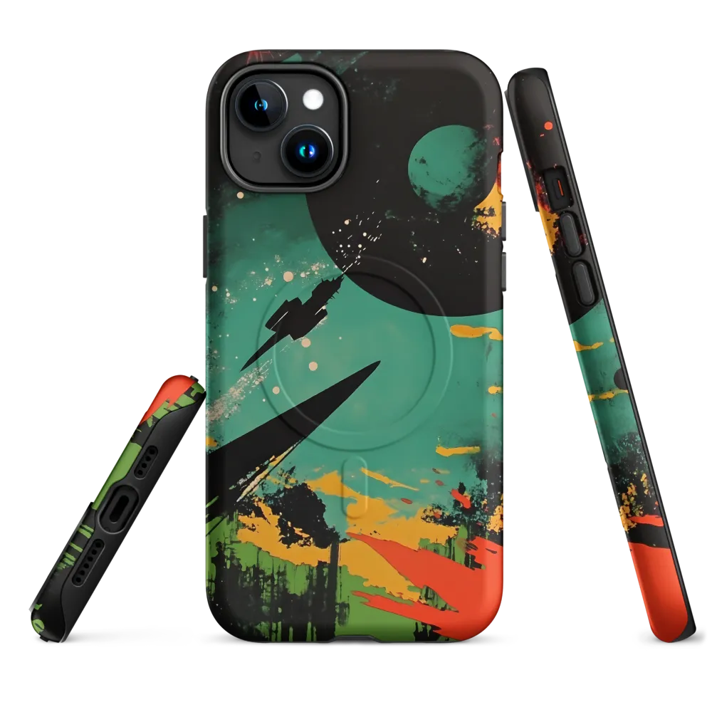 Journey Through the Cosmic Canvas | Phone Case |  15 Plus | MagSafe® Tough Case | Matte