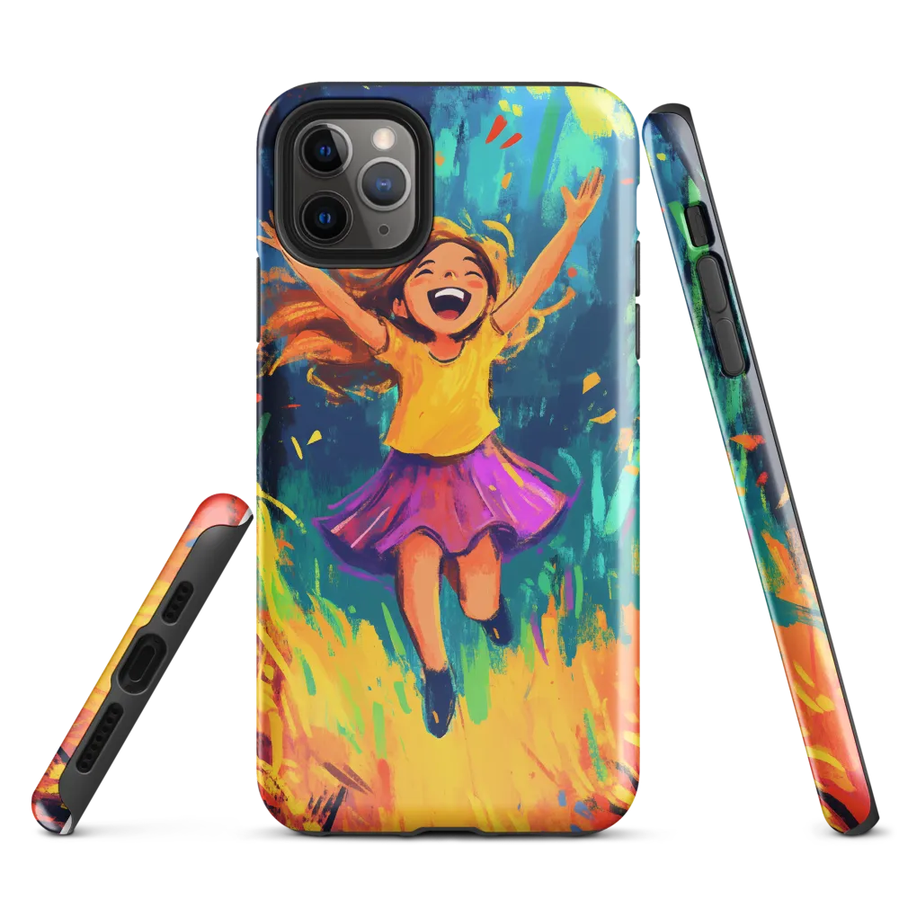 Joyful Escape into Nature | Phone Case |  11 Pro Max | Tough Case | Glossy