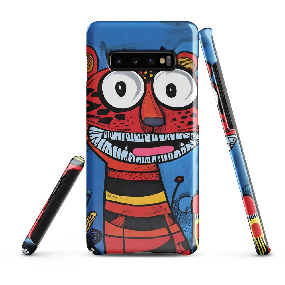 Playful Tiger Revelry | Phone Case |  S10 Plus | Snap Case | Glossy