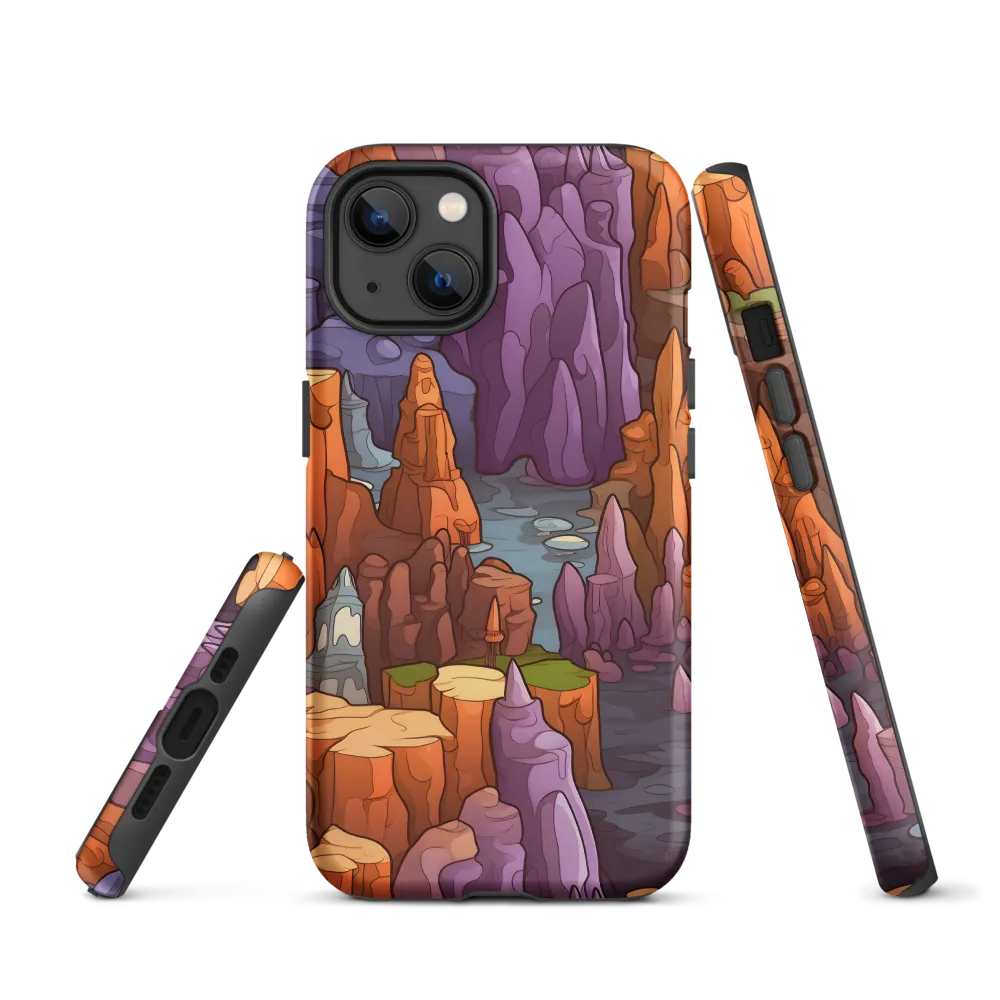 Vibrant Rockscape: A Digital Odyssey