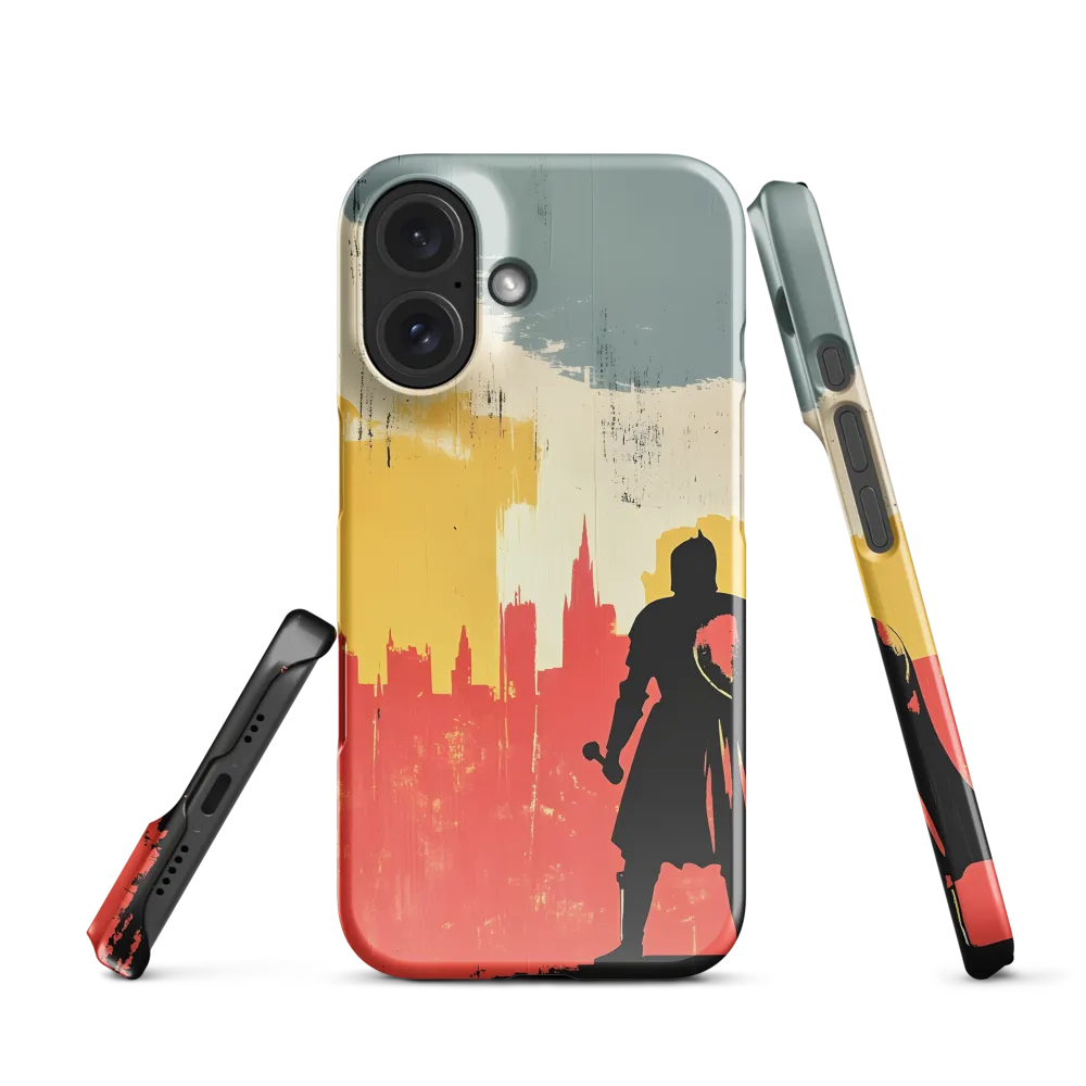 Hero in the Urban Dawn | Phone Case |  16 | Snap Case | Glossy