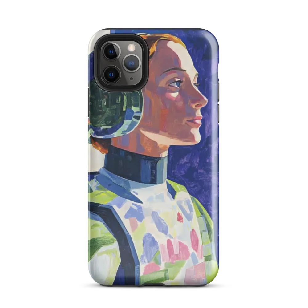 Beyond the Stars: A Contemplative Astronaut | Phone Case |  11 Pro Max | Tough Case | Glossy