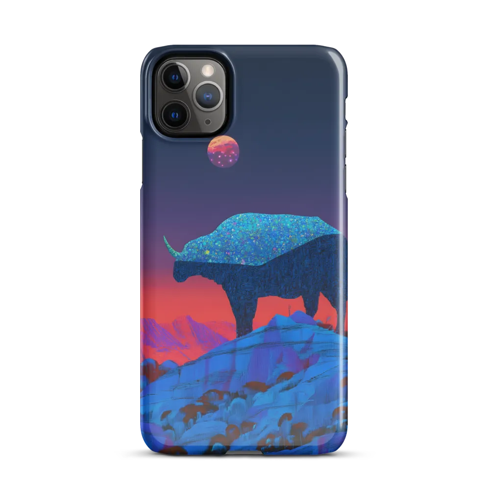 Luminous Bison Under a Celestial Sky | Phone Case |  11 Pro Max | Snap Case | Glossy