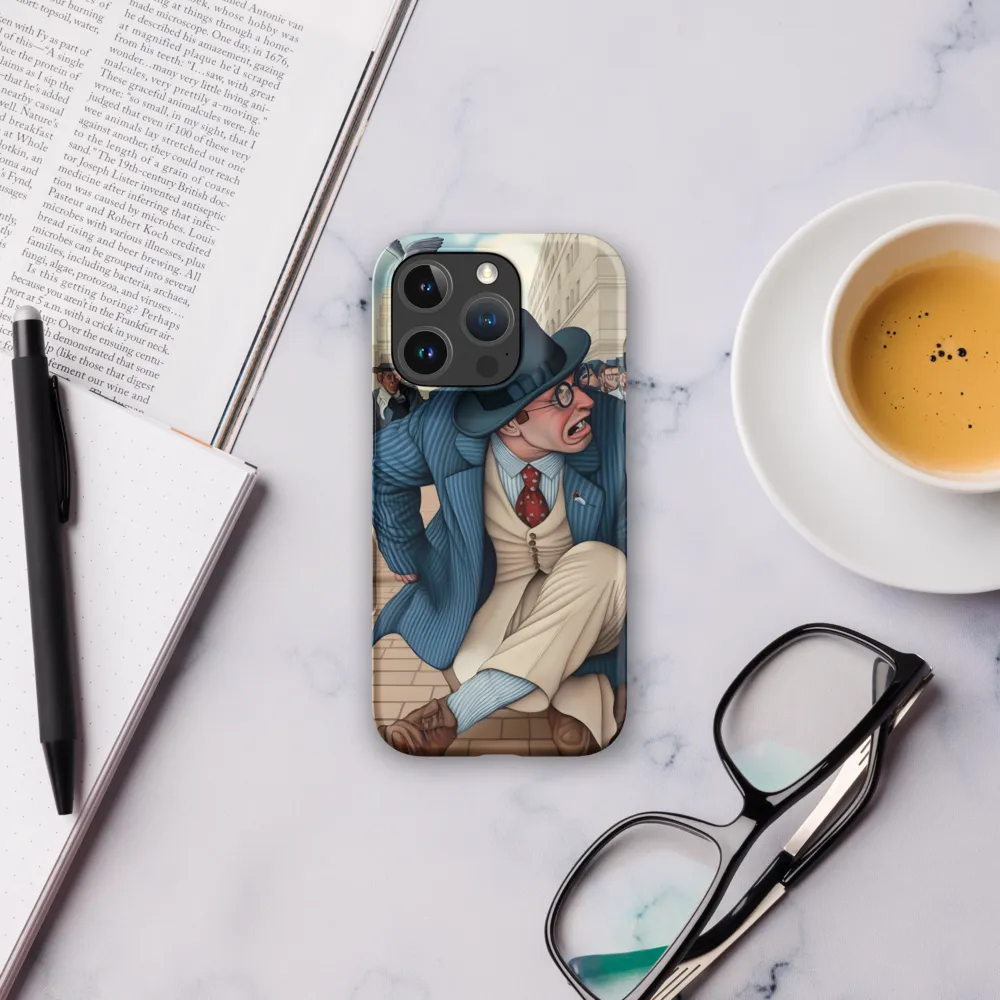 Caught in Tension | Phone Case |  16 Pro | Snap Case | Matte