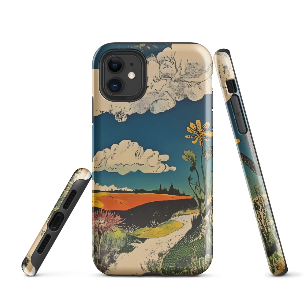 Surreal Blooming Landscape