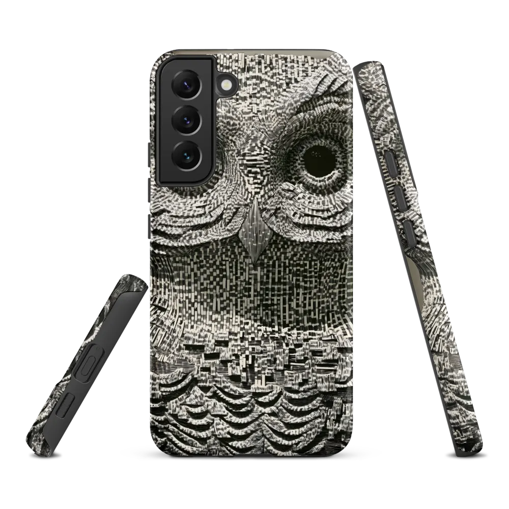 Intricate Owl of Textures