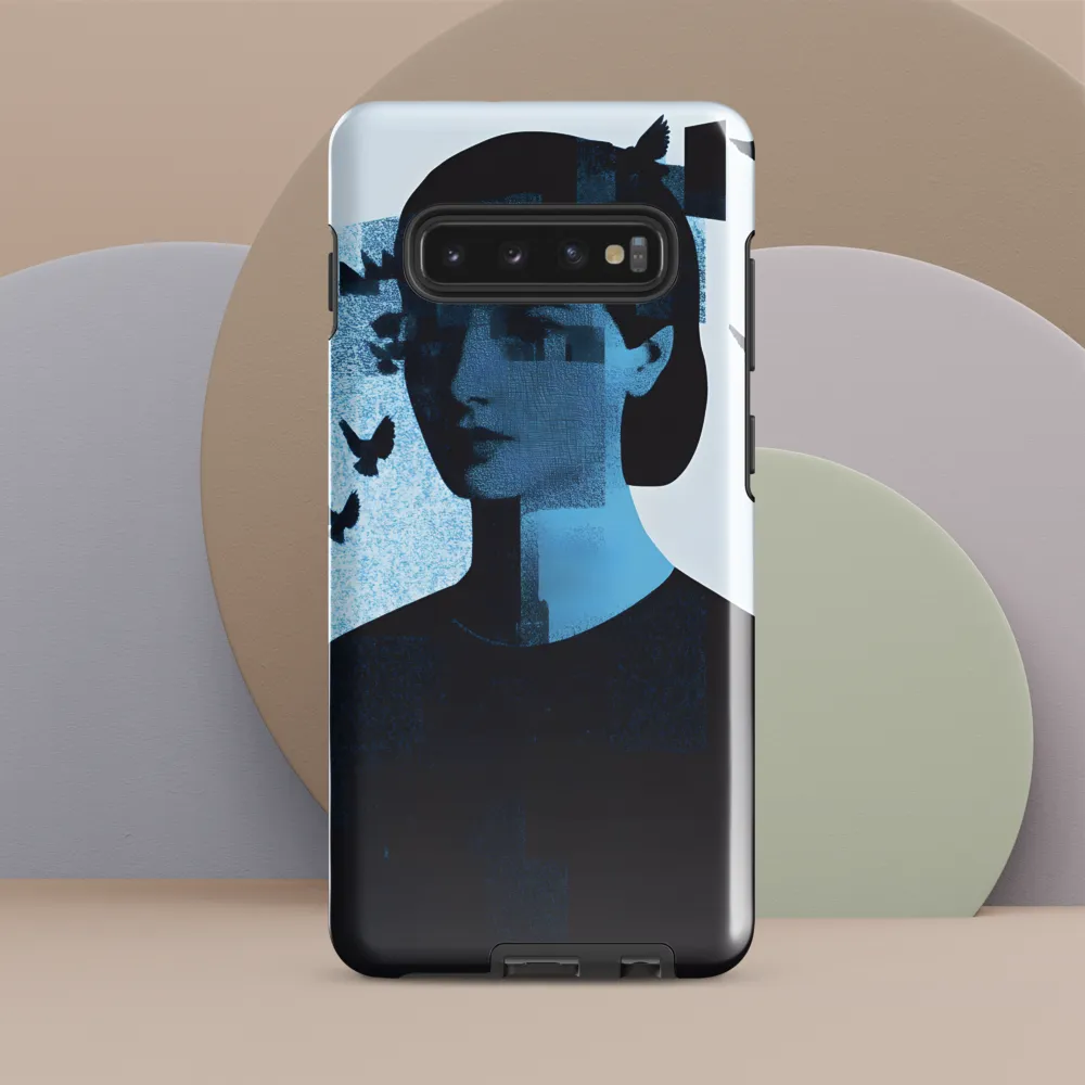 Fragmented Reflections | Phone Case |  S10 Plus | Tough Case | Glossy