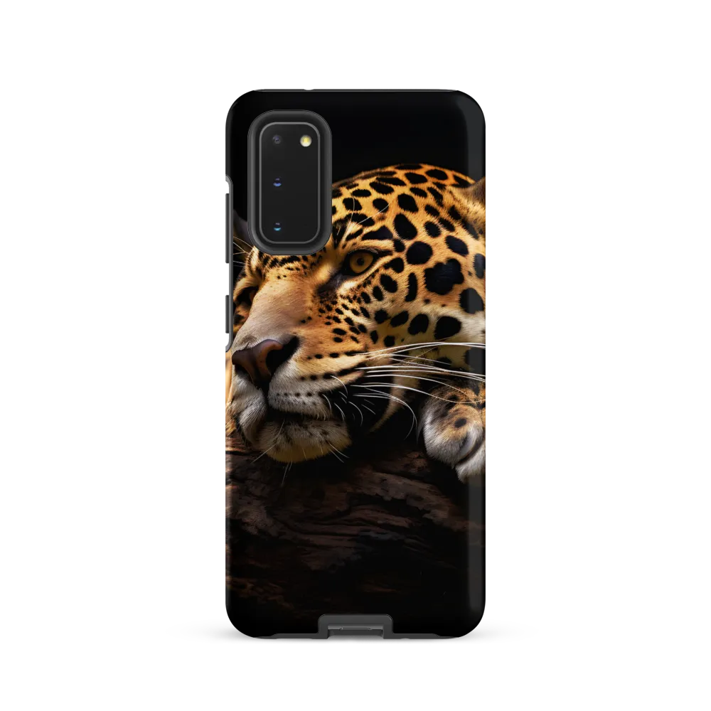 Tranquil Majesty: The Resting Leopard