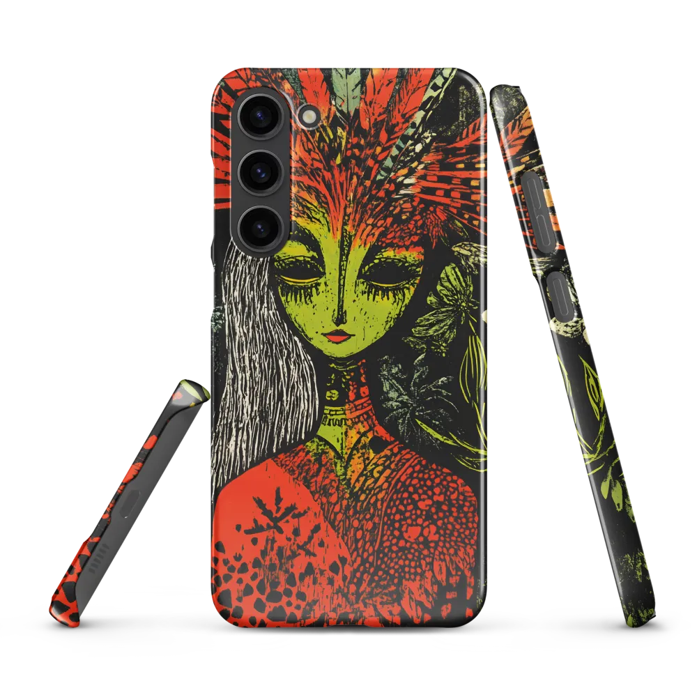 Mystical Flora: A Surreal Portrait