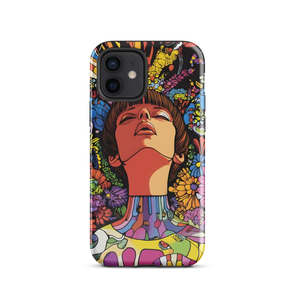 Vibrant Ecstasy: A Psychedelic Portrait