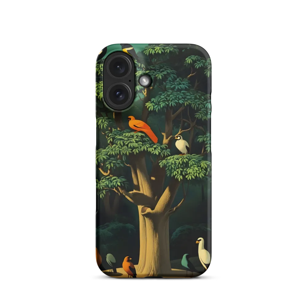 Harmony in Color: A Surreal Bird Symphony
