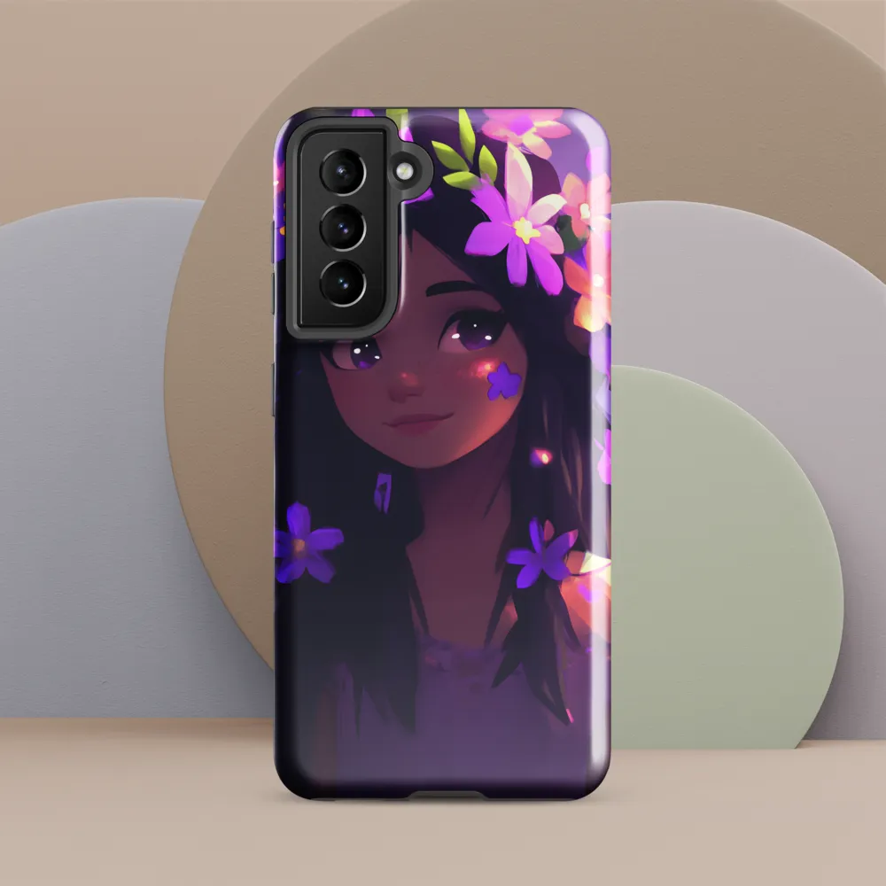 Whispers of Blossoms | Phone Case |  S21 | Tough Case | Glossy
