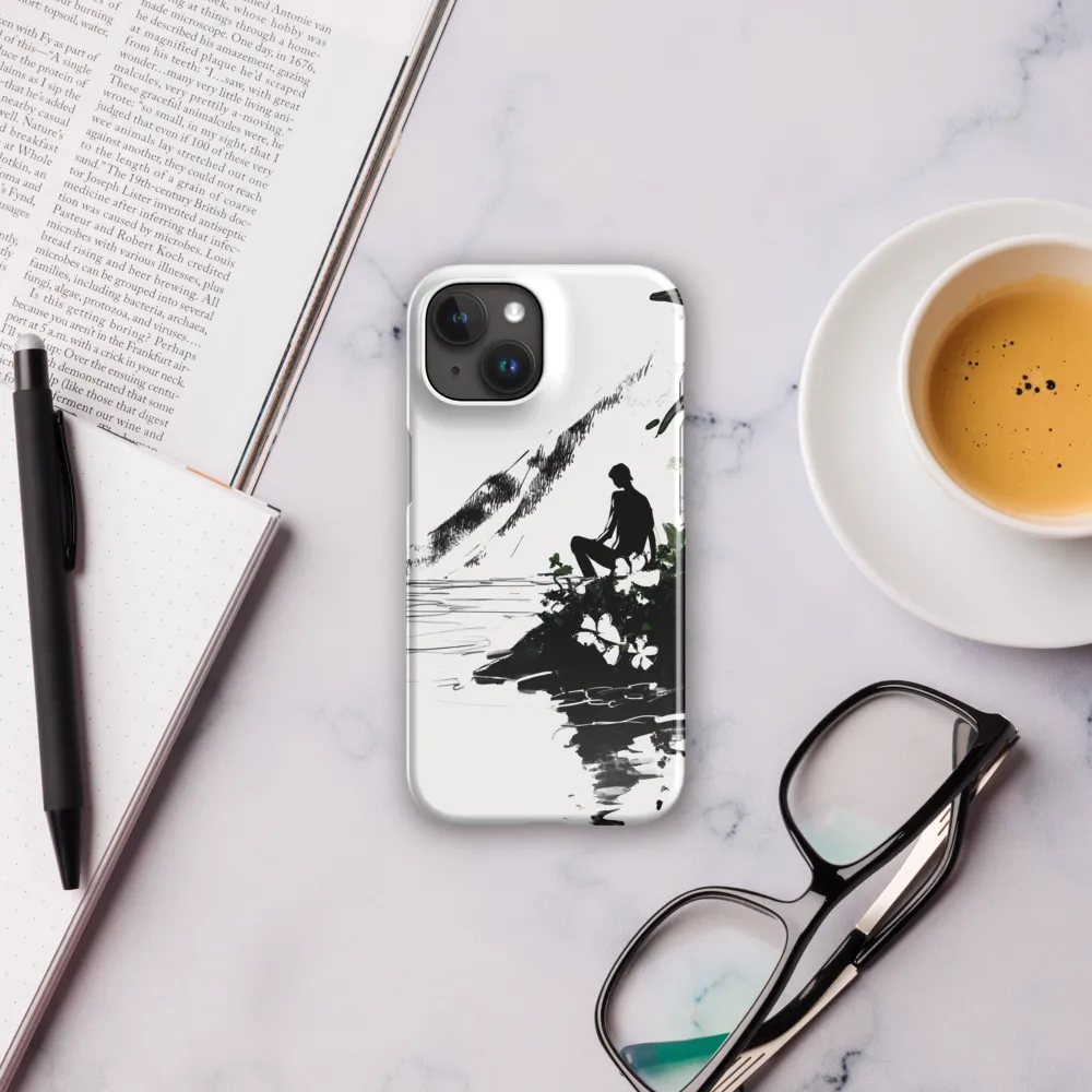 Contemplation by the Water | Phone Case |  15 | Snap Case | Glossy