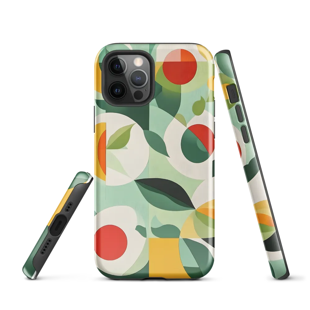 Harmony in Shapes: A Playful Abstract Design