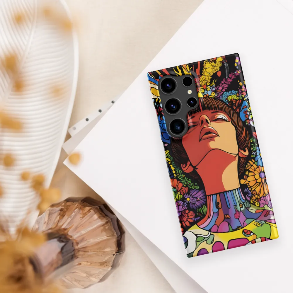 Vibrant Ecstasy: A Psychedelic Portrait