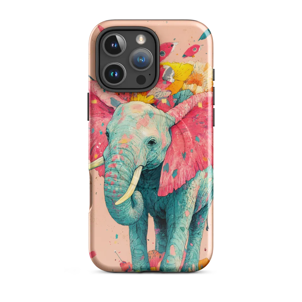 Whimsical Elegance: The Floral Elephant