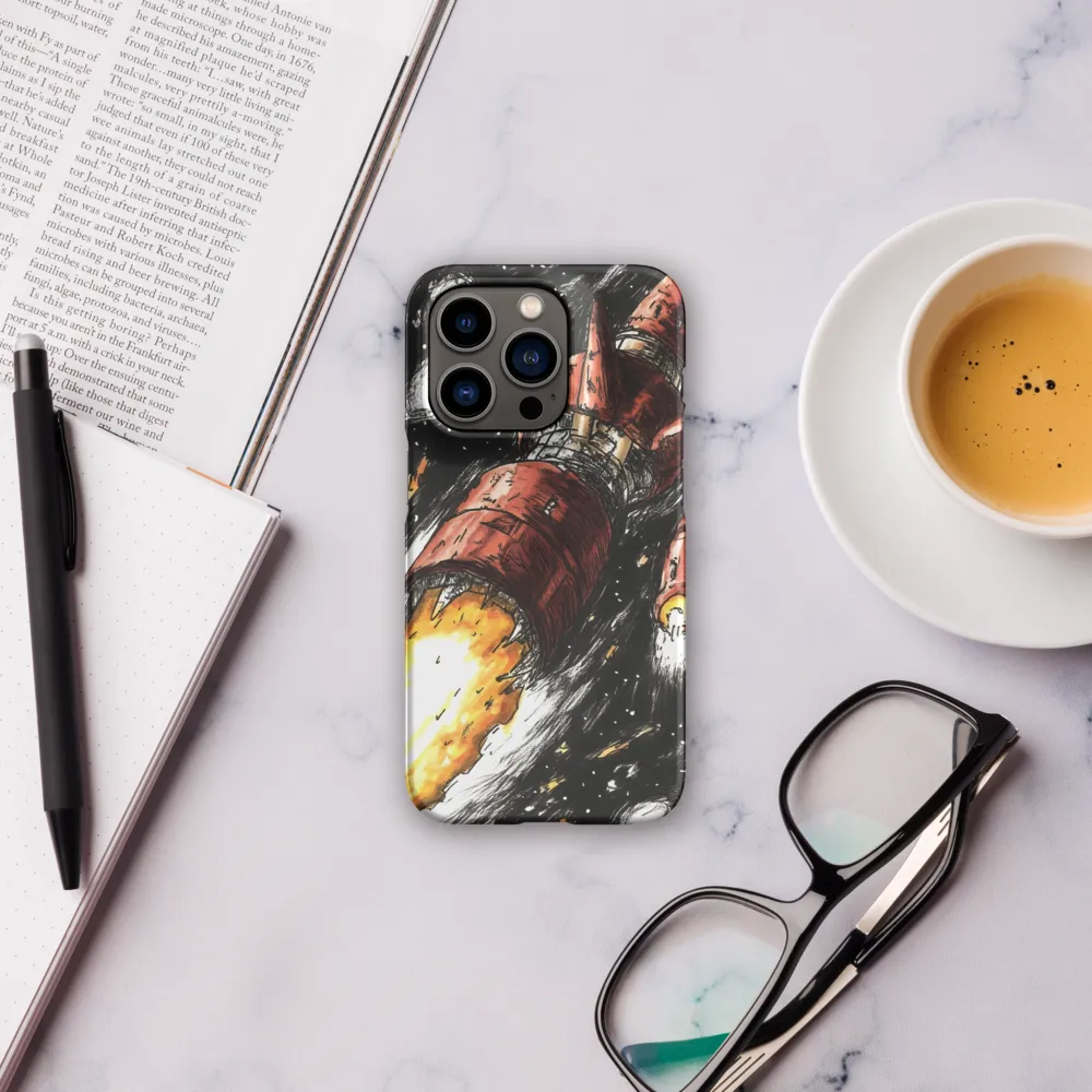 Ignition in the Abyss | Phone Case |  14 Pro | Snap Case | Matte